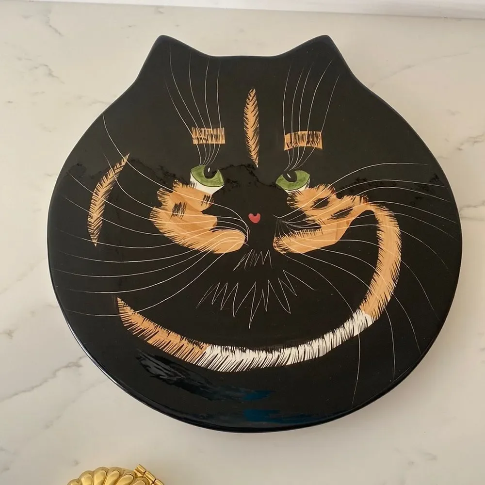 Mrs Cat Plate